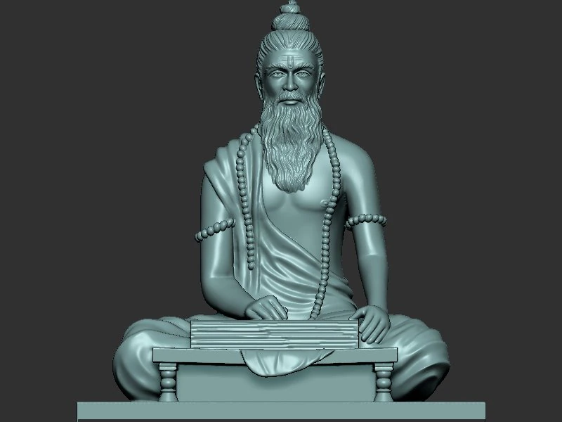 Maha Rishi 3D Print Model .c4d .max .obj .3ds .fbx .stl .blend 