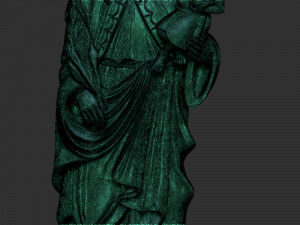 Mary with child jesus Model Cetak 3D