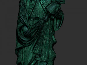 Mary with child jesus 3D Print Model