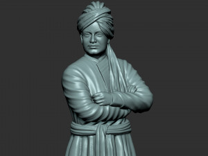 Swami Vivekanand 3D Print Model
