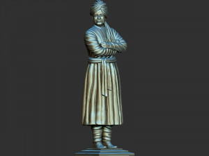 Swami Vivekanand 3D Print Model
