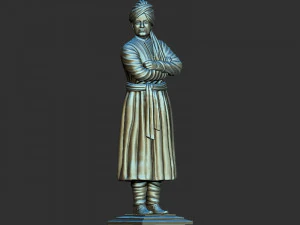 Swami Vivekanand 3D Print Model