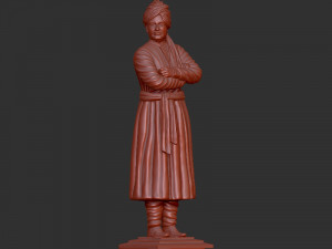 Swami Vivekanand 3D Print Model