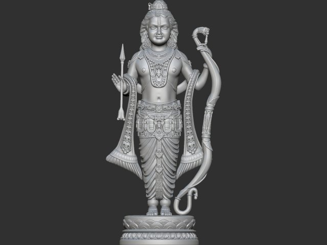 Ramlala Modelo de Impressão 3D .c4d .max .obj .3ds .fbx .stl .blend 