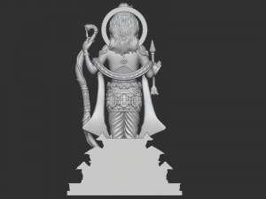 Ramlala with temple 3D 打印模型
