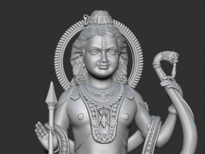 Ramlala with temple 3D 打印模型