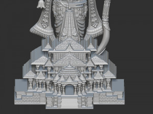 Ramlala with temple 3D 打印模型