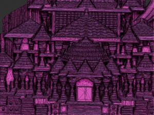 Ramlala with temple 3D Print Model