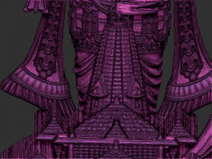 Ramlala with temple 3D Print Model
