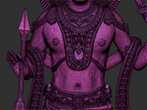 Ramlala with temple 3D Print Model