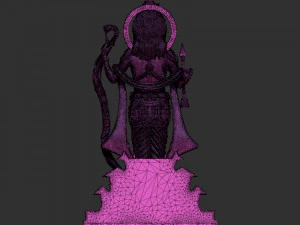 Ramlala with temple 3D Print Model