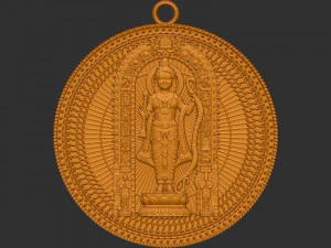 Koin Loket Ramlala Model Cetak 3D