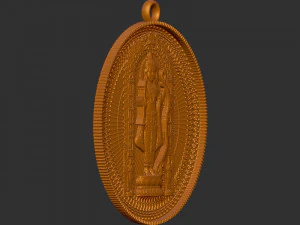 Ramlala Loket Coin 3D Print Model