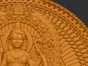 Ramlala Loket Coin 3D Print Model