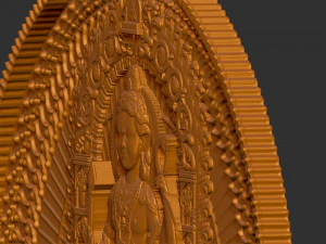Ramlala Loket Coin 3D Print Model