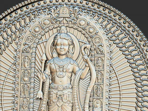 Ramlala Loket Coin 3D Print Model