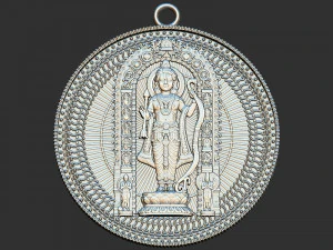 Ramlala Loket Coin 3D Print Model