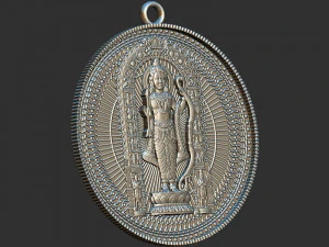 Ramlala Loket Coin 3D Print Model