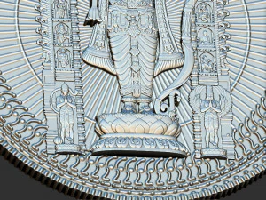 Ramlala Loket Coin 3D Print Model
