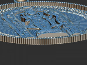 Ramlala Loket Coin 3D Принт Модель