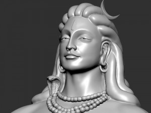 Adiyogi Shiva 3D 打印模型