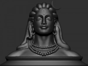 Adiyogi Shiva 3D 打印模型
