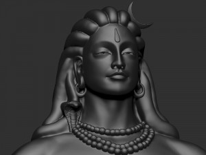 Adiyogi Shiva 3D 打印模型