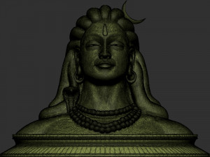 Adiyogi Shiva 3D 打印模型