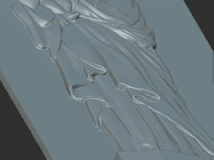 Jisus with Baby 3D Print Model