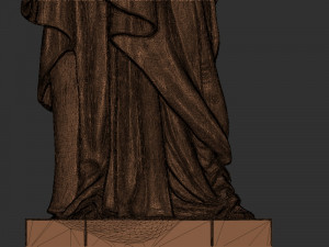 Jisus with Baby 3D Print Model