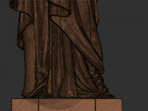 Jisus with Baby 3D Print Model