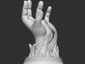 Hand Pose design Modello di stampa 3D