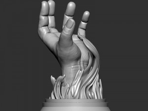 Hand Pose design Modello di stampa 3D