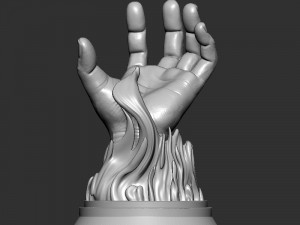 Hand Pose design Modello di stampa 3D