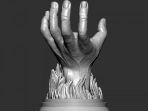 Hand Pose design Modello di stampa 3D