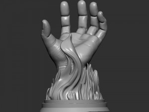 Hand Pose design Modello di stampa 3D