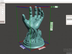 Hand Pose design Modello di stampa 3D