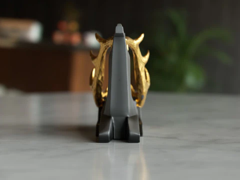 Wine Holder Deer 3D Print Model