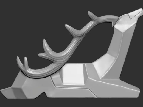 Wine Holder Deer 3D Print Model