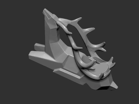 Wine Holder Deer 3D Print Model