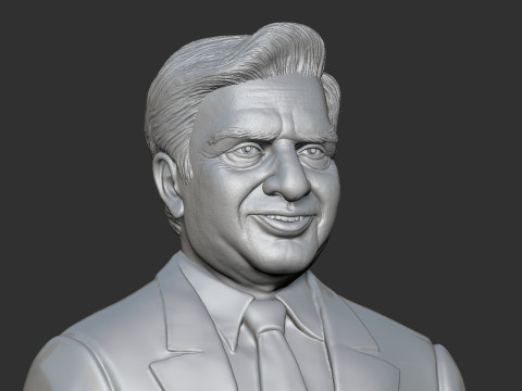 Ratan Tata Bust Modèles 3D en vedette
