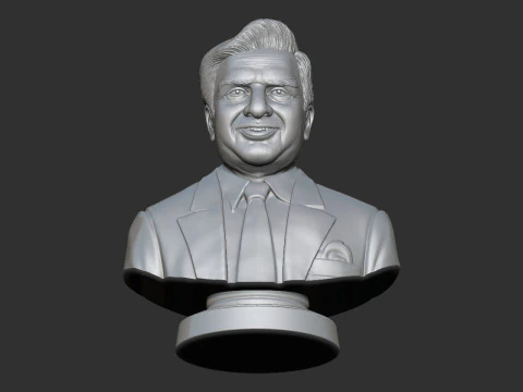 Ratan Tata Bust 3D Print Model