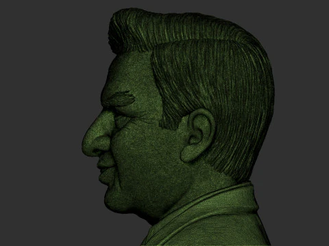 Ratan Tata Bust 3D Print Model