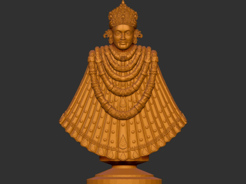 Khatu Shyaam God 3D Print Model