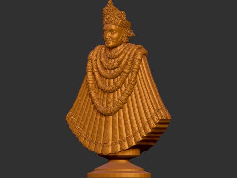 Khatu Shyaam God 3D-printmodel