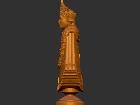 Khatu Shyaam God 3D-printmodel