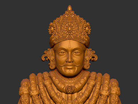 Khatu Shyaam God 3D-printmodel