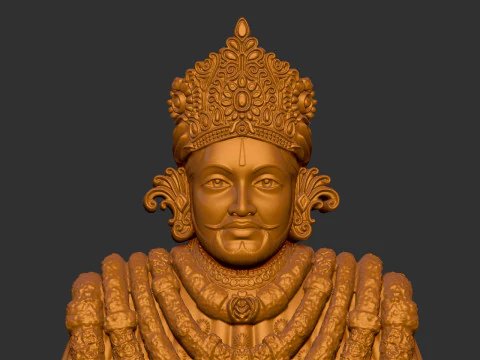 Khatu Shyaam God 3D Print Model