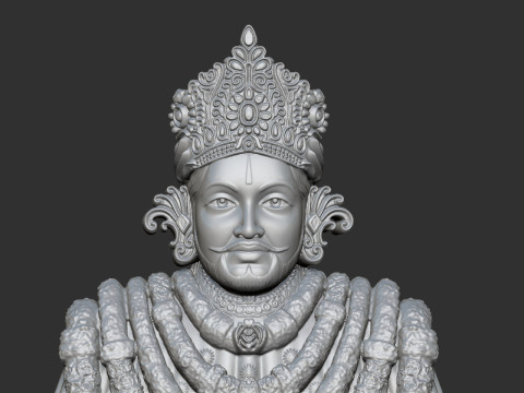 Khatu Shyaam God 3D-printmodel