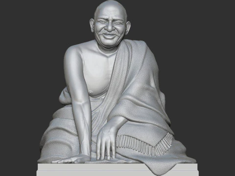Neem Karoli Baba 3D Baskı Modeli